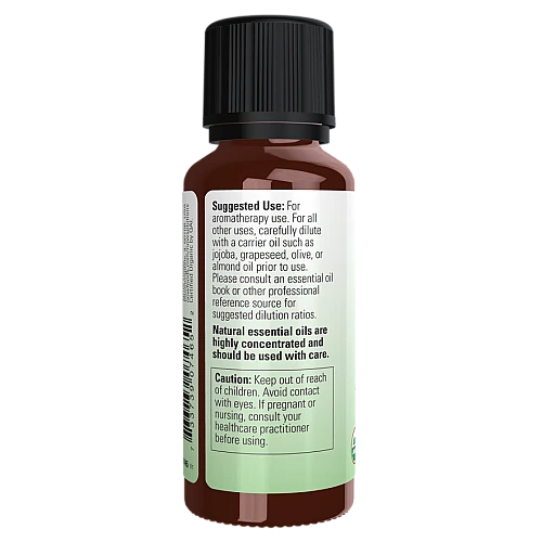 שמן אתרי מנטה אורגני 30 מ"ל - מבית NOW FOODS