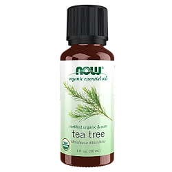 שמן אתרי עץ התה אורגני 30 מ"ל - מבית NOW FOODS