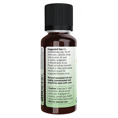 שמן אתרי עץ התה אורגני 30 מ"ל - מבית NOW FOODS