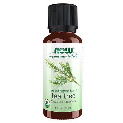 שמן אתרי עץ התה אורגני 30 מ"ל - מבית NOW FOODS