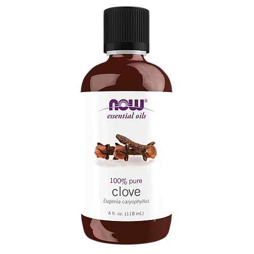 שמן אתרי צפורן 100% טהור 118 מ”ל - מבית NOW FOODS