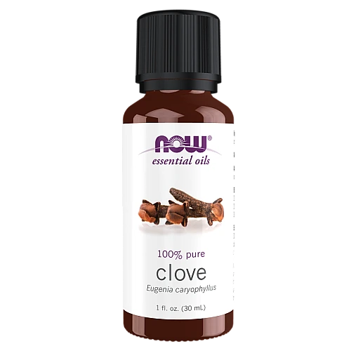 שמן אתרי צפורן 100% טהור 30 מ”ל - מבית NOW FOODS