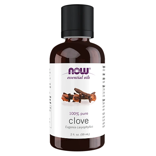 שמן אתרי צפורן 100% טהור 59 מ”ל - מבית NOW FOODS