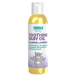 שמן תינוקות להרגעה לבנדר 118 מ"ל  - מבית NOW FOODS