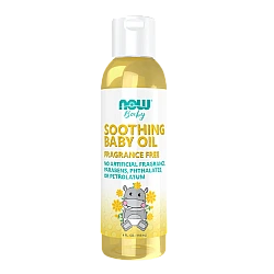שמן תינוקות להרגעה ללא בישום 118 מ"ל  - מבית NOW FOODS