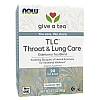 תה לטיפול בגרון TLC נטול קפאין 24 שקיקי תה - מבית NOW FOODS תה לטיפול בגרון TLC נטול קפאין 24 שקיקי תה - מבית NOW FOODS