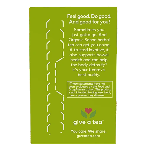 תה סנה אורגנית נטול קפאין 24 שקיקי תה - מבית NOW FOODS