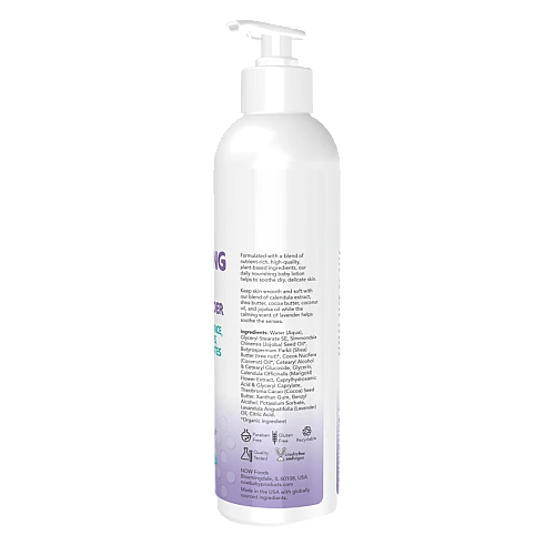 תחליב טיפוח לתינוקות לבנדר 237 מ"ל - מבית NOW FOODS