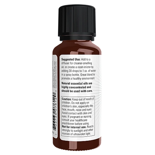 תערובת שמני אתרי לימון ציפורן קינמון 30 מ”ל - מבית NOW FOODS