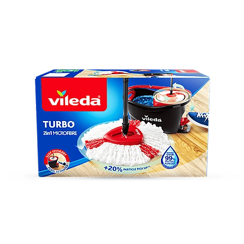 וילדה טורבו דלי הפלא לשטיפת רצפות בקלות