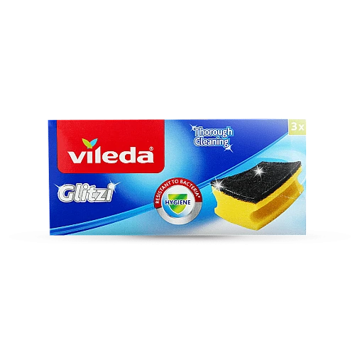 וילדה ספוגיות גליצי עמידות לחיידקים - 3 יחידות