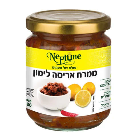 ממרח אריסה לימון 180 גרם - נפטון ממרח אריסה לימון 180 גרם - נפטון