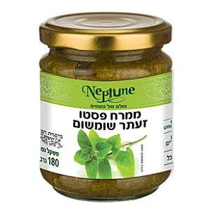ממרח פסטו זעתר שומשום 180 גרם - נפטון