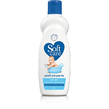סופטקר אל סבון עדין לתינוק 1 ליטר - מבית Softcare