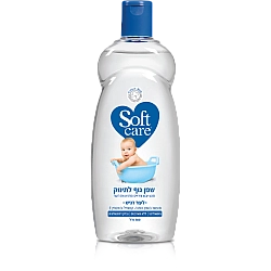 סופטקר שמן גוף לתינוק לעור רגיש 500 מ"ל - מבית Softcare
