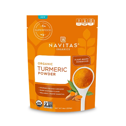 אבקת כורכום אורגני 227 גרם - מבית Navitas Organics אבקת כורכום אורגני 227 גרם - מבית Navitas Organics