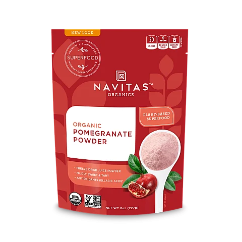 אבקת רימונים אורגני 227 גרם - מבית Navitas Organics אבקת רימונים אורגני 227 גרם - מבית Navitas Organics