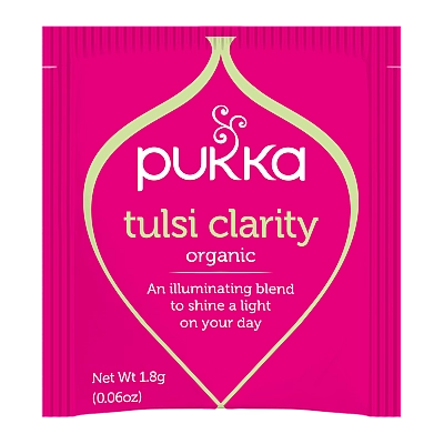פוקה תה טולסי ריחן 20 שקיות תה פירות - מבית Pukka Herbs
