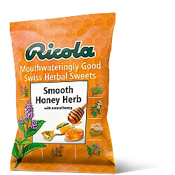 סוכריות ריקולה ללא סוכר בטעם דבש צמחים 24 כוכריות - מבית Ricola