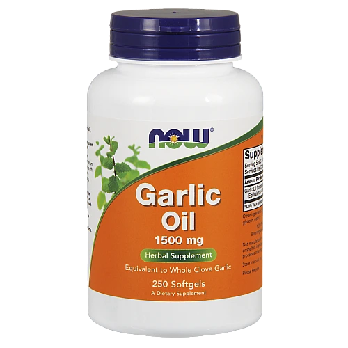 שמן שום 1500 מ"ג 250 כמוסות - מבית NOW FOODS