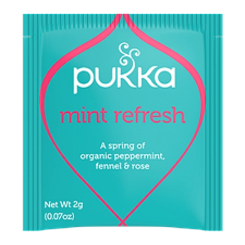 פוקה חליטות תה צמחים מנטה מרעננת 20 שקיקים - מבית Pukka Herbs
