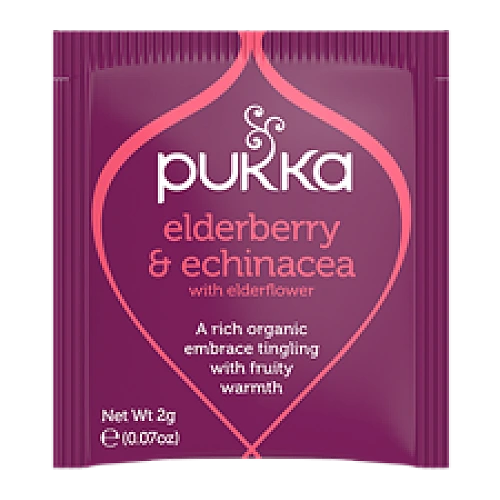 פוקה חליטות תה צמחים סמבוק ואכינציאה 20 שקיקים - מבית Pukka Herbs