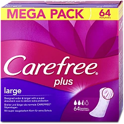 קרפרי מגני תחתון לארג' מקסי - מגה פאק 64 יחידות - מבית Carefree