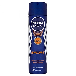 ניוואה דאודורנט ספריי ספורט לגבר 150 מ''ל - מבית NIVEA