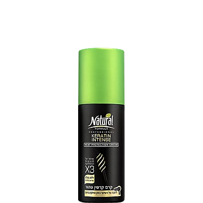 נטורל פורמולה קרם הגנה קרטין טהור אינטנס 150 מ"ל - מבית NATURAL FORMULA