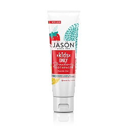 ג'ייסון משחת שיניים טבעית תות לילדים 119 גרם - מבית JASON