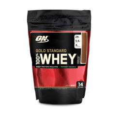 אבקת חלבון Whey מי גבינה אופטימום גולד סטנדרט 454 גרם טעם גלידת וניל - מבית Optimum Nutrition