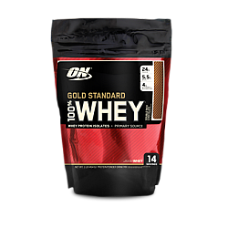 אבקת חלבון Whey מי גבינה אופטימום גולד סטנדרט 454 גרם טעם דאבל שוקולד - מבית Optimum Nutrition