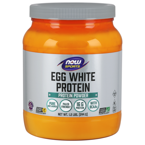 אבקת חלבון ביצה 544 גרם - מבית NOW FOODS