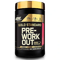 קדם אימון אופטימום גולד סטנדרט 600 גרם טעם אבטיח - מבית Optimum Nutrition