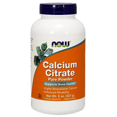 אברת סידן ציטראט 227 גרם - מבית NOW FOODS