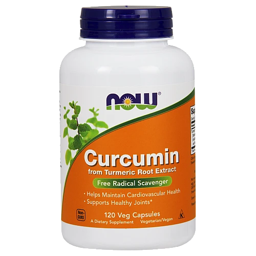 כורכומין כורכום - 120 כמוסות - מבית NOW FOODS