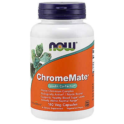 כרוםמאט 180 כמוסות - מבית NOW FOODS
