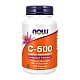 C-500 סידן אסקורבט-C - תכולה 250 כמוסות - מבית NOW FOODS