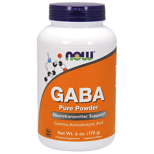 GABA אבקה טהורה 170 גרם - מבית NOW FOODS