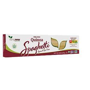 Real Food ספגטי קינואה אורגני 227 גרם - מבית NOW FOODS