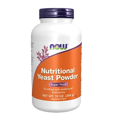 אבקת שמרים תזונתיים 284 גרם - מבית NOW FOODS