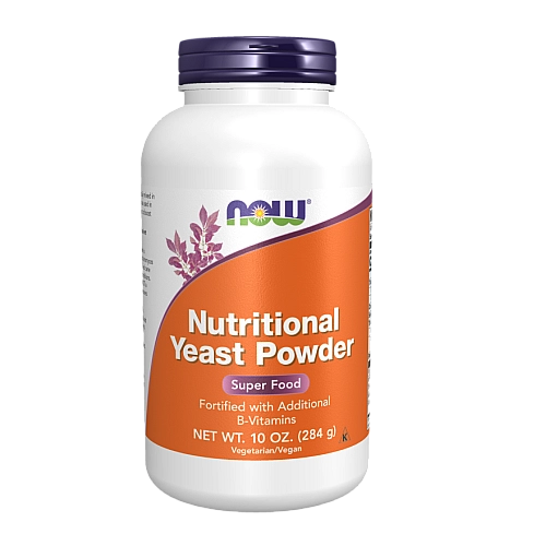 אבקת שמרים תזונתיים 284 גרם - מבית NOW FOODS