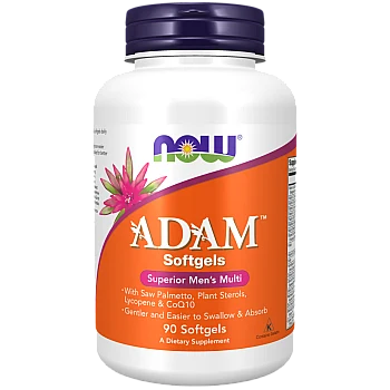  אדם ADAM מולטי-ויטמין לגברים 90 כמוסות - מבית - NOW FOODS