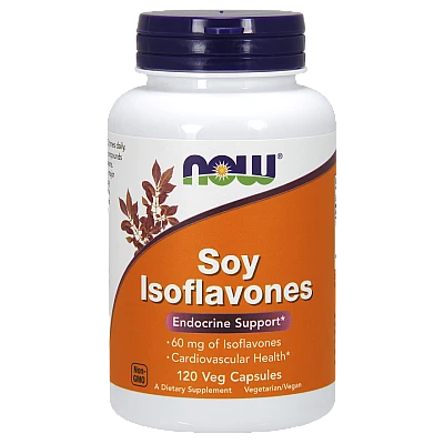 איזופלבוני סויה 120 כמוסות - מבית NOW FOODS