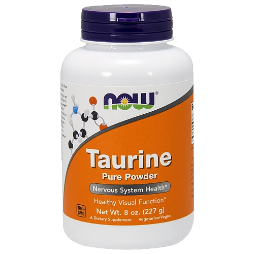 טאורין אבקה טהורה 227 גרם - מבית NOW FOODS