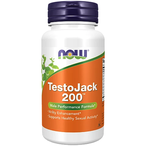טונגקט אלי Testojack 200 טסטוסטרון 200 מ"ג 60 כמוסות - מבית NOW FOODS טונגקט אלי Testojack 200 טסטוסטרון 200 מ"ג 60 כמוסות - מבית NOW FOODS