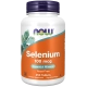 סלניום 100 מק"ג ללא שמרים - 250 טבליות מבית NOW FOODS