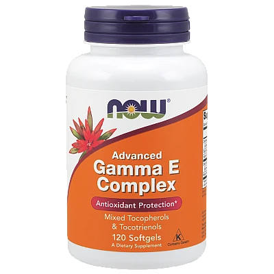 קומפלקס GAMMA E גאמא E מתקדמת 120 כמוסות - מבית NOW FOODS