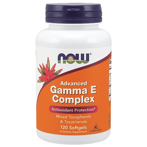 קומפלקס GAMMA E גאמא E מתקדמת 120 כמוסות - מבית NOW FOODS