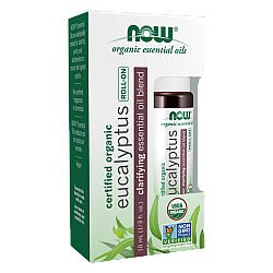 רול-און שמן אקליפטוס אורגני 10 מ"ל - מבית NOW FOODS